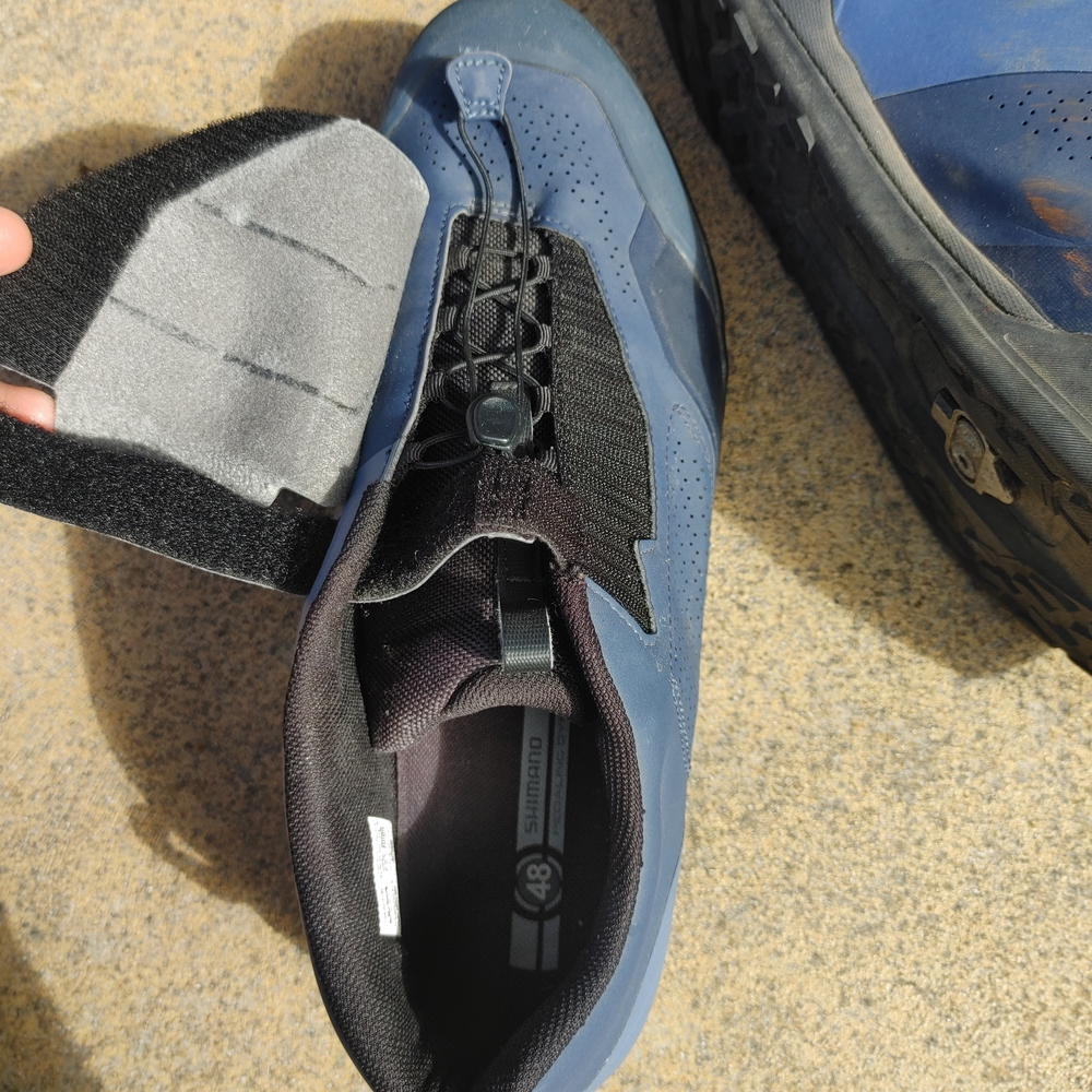 Men's Navy Cycling Shoes - Unbranded - Picture 4 of 4